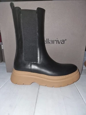 Laura Bellariva Womens Black Boot Size Eu37 LBR23 - Image 1 of 4