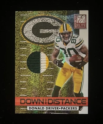 2011 Donruss Elite Down And Distance #10 Donald Driver /50 MEM - Imagem 1 de 2