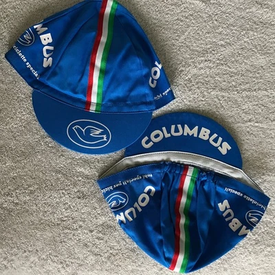 Gorra de Ciclismo Clásica Columbus - Gorra de Bicicleta - Blanca, Negra, Azul o las 3 ¡ENVÍO GRATUITO! Foto 1 de 3