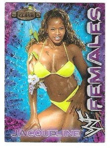 2001 FLEER WWF CHAMPIONSHIP CLASH JACQUELINE WF FEMMINE #8 OF9 WF - Foto 1 di 2