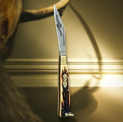 Faca de bolso Uncle Henry SCHRADE (12UH) ano 2014 edição limitada lâmina única - Imagem 1 de 4