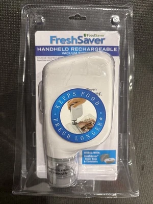 FoodSaver FreshSaver Handheld Rechargeable Vacuum Sealing System and Bags NEW - Image 1 of 3