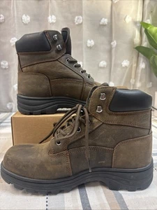Wolverine Hombre Carlsbad Impermeable Puntera de Acero Bota Marrón Oscuro Talla 8.5 - Imagen 1 de 5