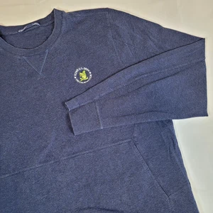 US Open 122nd The Country Club Pullover Mens XL Golf B Draddy Sweater Blue D4 - Picture 1 of 12