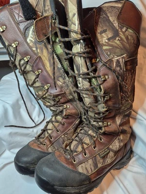 LaCross Venom Scent 18" Watterproof Hunting Snake Boot Size 11 Realtree Camo - Image 1 of 4