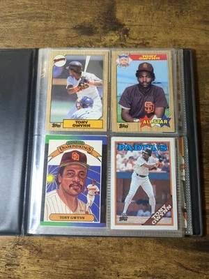 Tony Gwynn棒球卡小册子收藏54张卡 — 第 1/4 张图片