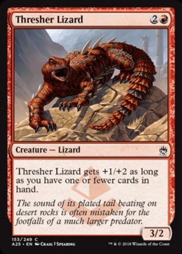 x1 Thresher Lizard - Masters 25 - NM - MTG - Image 1 of 1