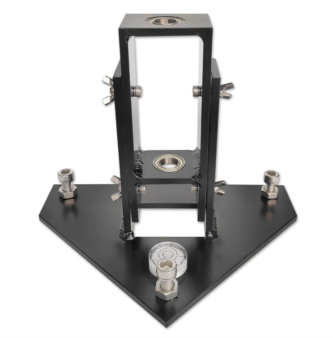 "Guía de perforación de valla de piscina orificios de anclaje de 5/8"" con patas niveladoras" Foto 1 de 4