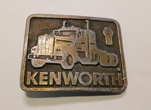 VINTAGE KENWORTH 4108 TRUCK BELT BUCKLE - Picture 1 of 3