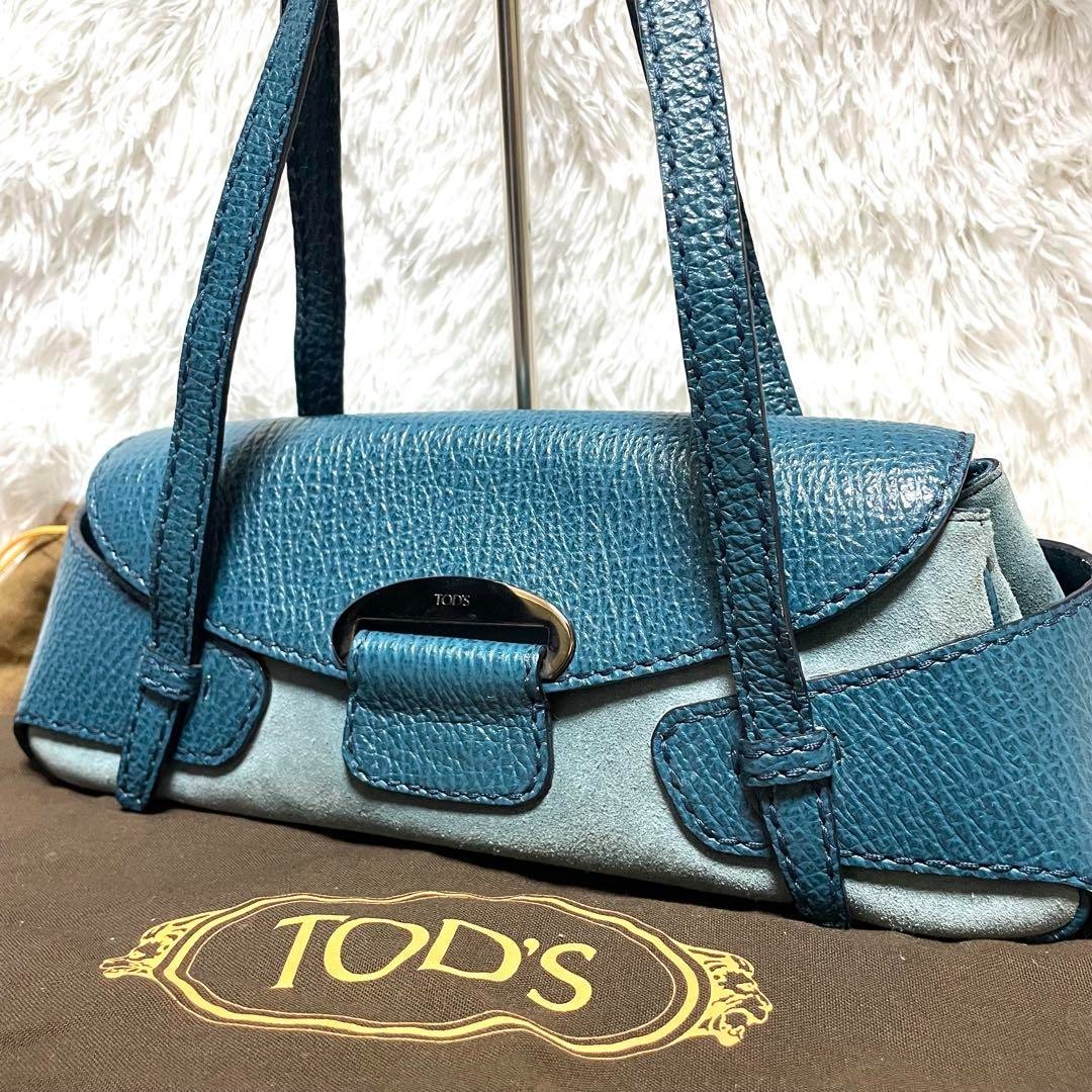Tod's Suede Exterior Bags & Handbags for Women for sale | eBay