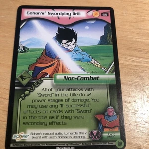 Dragon Ball Z - Gohan's Swordplay Drill 65 - FOIL - Score Buu Saga - Picture 1 of 2