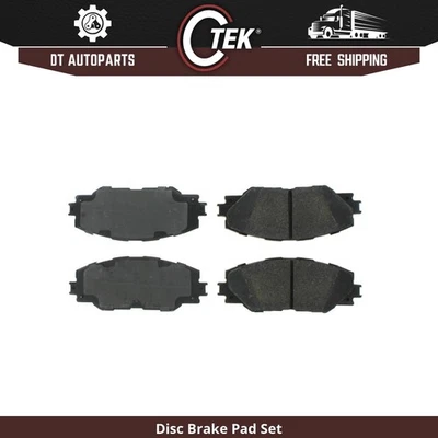 Para Toyota Corolla iM 2017-2018 | Pastillas de freno de disco delanteras centradas | Semimetálicas Foto 1 de 3