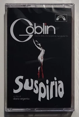 Goblin "Suspiria Soundtrack" Cassette Tape "Fan Club" Import Reissue Sealed MINT - Image 1 of 3