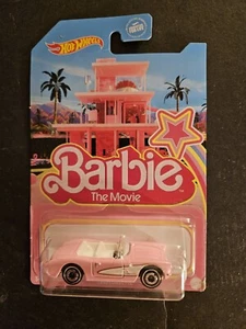 Barbie The Movie 1956 Corvette rosa Hot Wheels 2023 - Imagen 1 de 6
