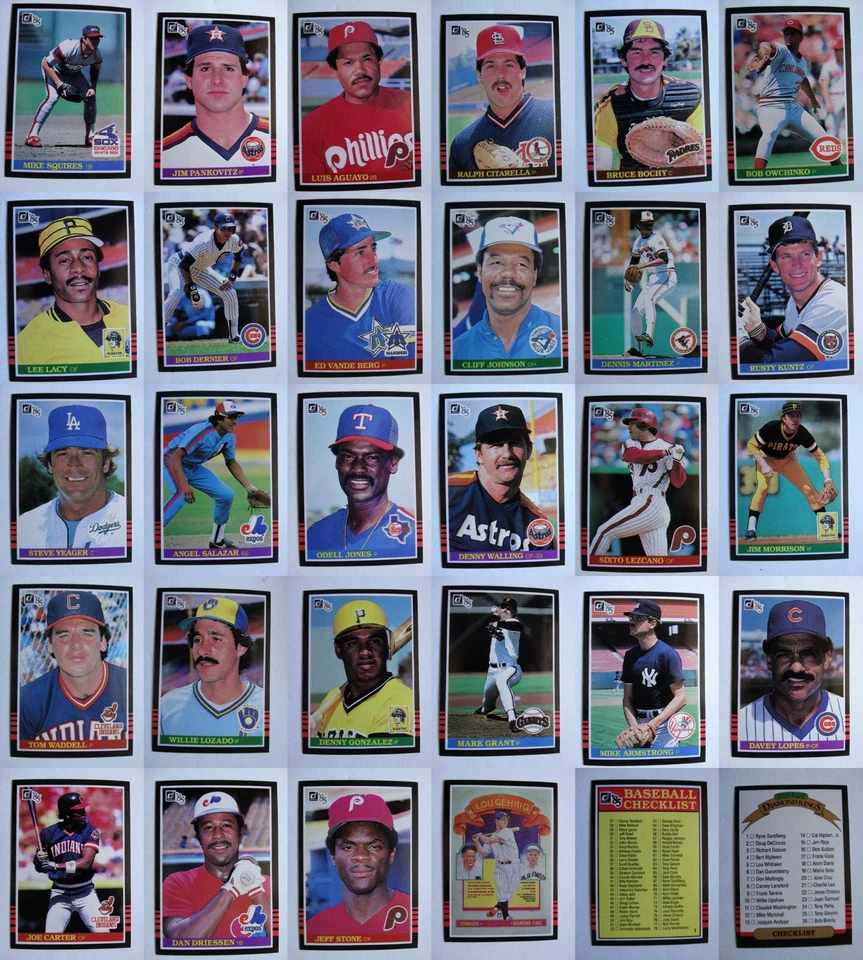 1985 Donruss Baseball Cards Complete Your Set You U Pick From List 441-660 - Image 1 of 1