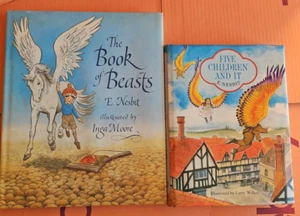 E Nesbit, Five Children & It. The Book of Beasts. Illustrated Hardbacks - Picture 1 of 24