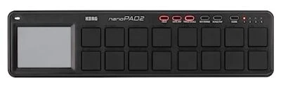 Korg nanoPAD2 Slim-Line USB MIDI Pads Black Japan New - Image 1 of 3