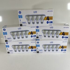 GE LED Floodlight BR30 Bulb Soft White Indoor 20 total Bulbs