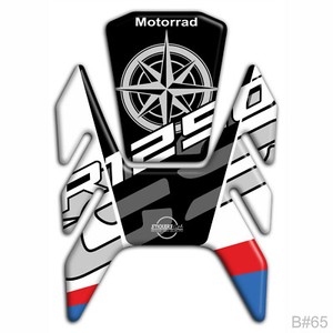 Adesivo paraserbatoio BMW R1250 GS Style HP R1250GS Tank Pad B#65