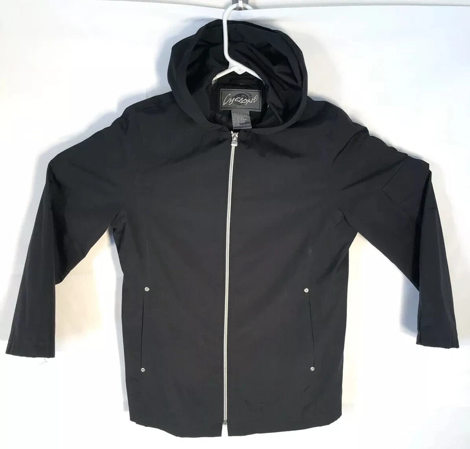 Womens Medium Cyclone Long Sleeve Jacket Coat Black - Image 1 of 4