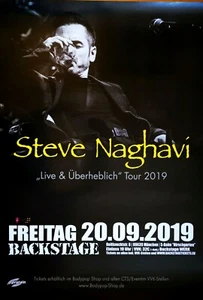 STEVE NAGHAVI 2019 MÜNCHEN - orig. Konzert Plakat - Concert Poster - DIN A1 xx - Picture 1 of 1