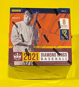 2021 Panini Diamond Kings MLB Baseball Hobby Box (2 Autos or Memorabilia) 🔥 - Picture 1 of 7