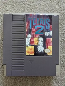 Tetris 2 (Nintendo NES) Aut&eacute;ntico Limpio con manual y estuche