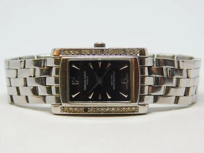 Reloj para mujer Charles-Hubert Paris todo acero inoxidable talla Batería Nueva 5 3/4" Foto 1 de 4