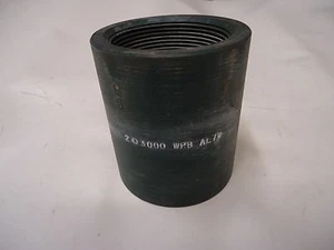 2" 3000LB WPB AL7W THREADED COUPLING PIPE - Picture 1 of 4