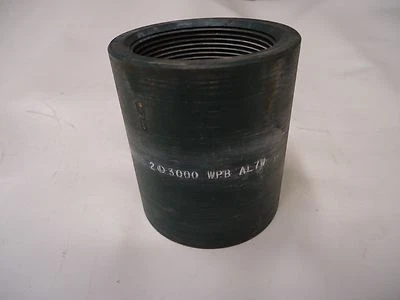 2" 3000LB WPB AL7W THREADED COUPLING PIPE - Image 1 of 4