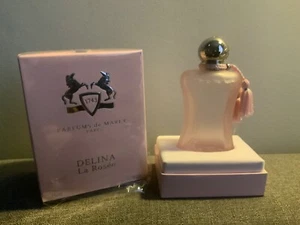 Delina La Rosée parfume empty bottle 75 ml - Picture 1 of 4