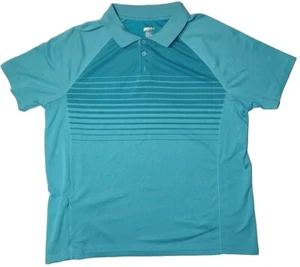 Prince Mens Size XL Sea Green Short Sleeve Tennis Polo Shirt - Picture 1 of 5
