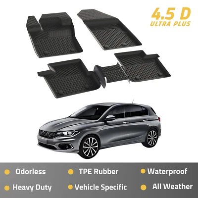 Alfombrillas para Dodge Neon 2016-2024 HB revestimiento de piso para autos ajuste de disfraz negro Foto 1 de 4