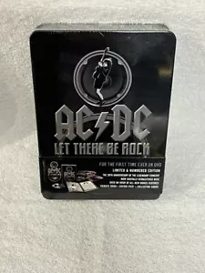 AC/DC: Let There be Rock (DVD) Limited/Numbered 46 Edition Steelbook BRAND NEW - Picture 1 of 4