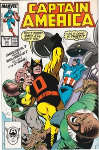 1987 Marvel Comics Captain America #328 Power Broker / 1st App. Demolition Man - Picture 1 of 3