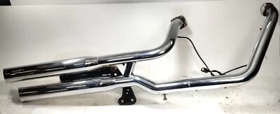 Harley FLSTF 2013 Softail Fatboy COBRA juego de tubos silenciadores de cabezal de escape Foto 1 de 4