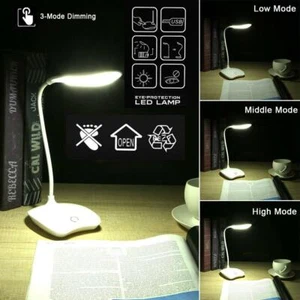 14 LED Desk Lamps 6000k USB Charging Reading Light 3 Mode Flexible Table Lamp - Bild 1 von 4