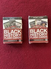 Black History Flash Cards Volumes 1 & 2 (SEALED)