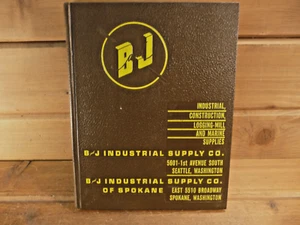 Vintage B and J Industrial Supply Co. CATALOG 1979 Seattle Washington Tools - Picture 1 of 12