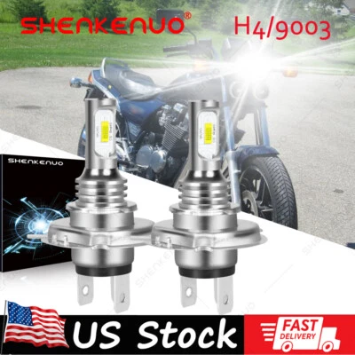 Super Bright LED headlight bulb for Honda Motorcycle 1985 CB650SC NIGHTHAWK 650 - Image 1 of 4
