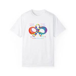 Autism Awareness Unisex Garment-Dyed T-shirt - Picture 1 of 9