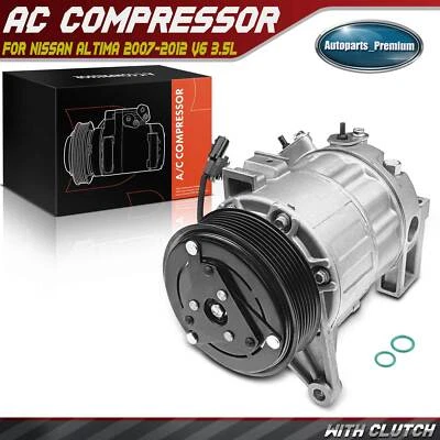 AC Compressor with DCS171C Compressor for Nissan Altima 2007-2012 3.5L 7-Groove - Image 1 of 4