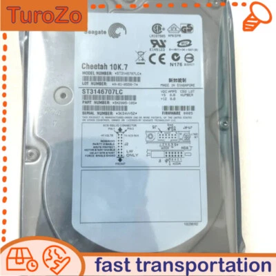 New SEAGATE 146GB 10K 3.5" ST3146707LC SCSI HARD DRIVE HDD - Image 1 of 2