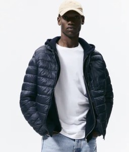 zara man puffer jacket