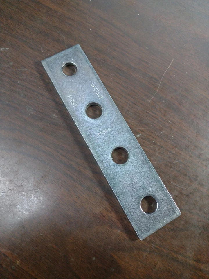 UNISTRUT P1067 EG ATKORE 4-HOLE FLAT PLATE FITTING NEW BOX OF 25 EACH