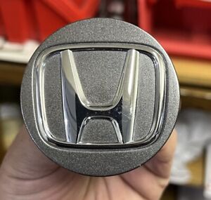 Honda Fit Center Cap Wheel Hub Cover p/n 44732-T5R-A11 2 1/4in Metallic Gray