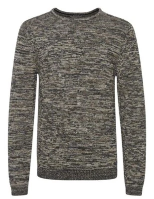 Blend pullover uomo nero marrone 20712639 maglioncino invernale uomo 100% cotone - Imagen 1 de 3