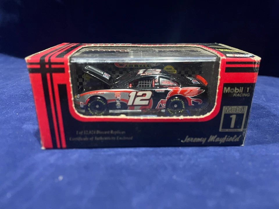 JM 1999 Team Caliber 1/64 #12 Jeremy Mayfield Mobil 1 Black - Image 1 of 1