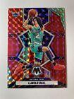 2021-22 Panini Mosaic NBA National Pride Red LaMelo Ball Hornets Card