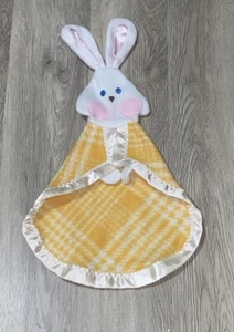 Vintage style fisher price inspired bunny style lovely security  Blanket - Picture 1 of 5